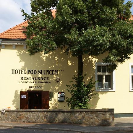 Hotel Pod Sluncem Třebíz Εξωτερικό φωτογραφία